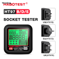 Wenefang HABOTEST HT97 Digital Socket Tester Smart Voltage Detector RCD Original GFCI Voltage Test EU US UK Plug Large display Socket Tester. 