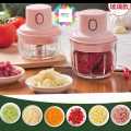 Wireless Mini Electric Garlic Food Chopper Food Blender Grinder Wireless Baby Food Processor. 