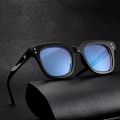 Blue Ray Cut Black Wayfarer Square Glasses For Unisex. 