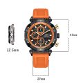 ONOLA brand new fashionable business luxury sports waterproof quartz men's watch. 