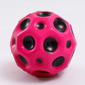 1pc Useful Hole Ball Soft Bouncy Ball Anti-fall Moon Shape Porous Bouncy Ball Kids Indoor Toy Ergonomic Design EATOP. 