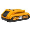 Ingco 2.0Ah Lithium-ion 20V Battery Pack. 