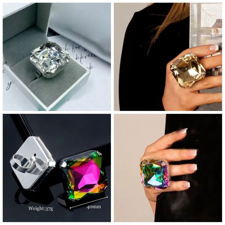 Creative%20Gift%20Square%20Shape%20Square%20Rhinestone%20Ring%20Rhinestone%20Crystal%20Large%20Size%20Vintage%20Wedding%20Ring%20Adjustable%20Size%20Exaggerated%20Giant%20Adjustable%20Crystal%20Ring%20-%20Image%206