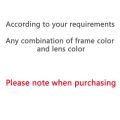 Titanium Frameless Polarized Sunglasses Driver Driving Night Vision Goggle Folding Ultra Light Color Film Titanium Sunglasses. 