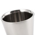 NAMUNY 340 Ml Stainless Steel Copper Plated Coffee Cup Double Layers 304 High Temperature Resistance Milk Tea Mug Silver. 