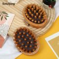 Sutuiying Professional 1PC Wood Comb Healthy Cushion Hair Loss Massage Brush Hot Selling Hairbrush Comb Scalp Massage Comb Hair Care Bamboo Comb. 