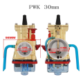 Universal Carburetor Carburador with Power Jet for PWK 28mm 2T 4T 75Cc-250Cc Replacement Accessories. 