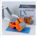 Automatic Rebound Abdominal Wheel with Elbow Support and Timer, Ab Roller Wheel for Effective Abdominal and Core Strengthening - [Multicolor]. 