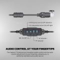 Fantech Hg11 Pro Captain 7.1 Surround Sound Gaming Headset Over Ear Headphone. 