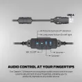 Fantech Hg11 Pro Captain 7.1 Surround Sound Gaming Headset Over Ear Headphone. 