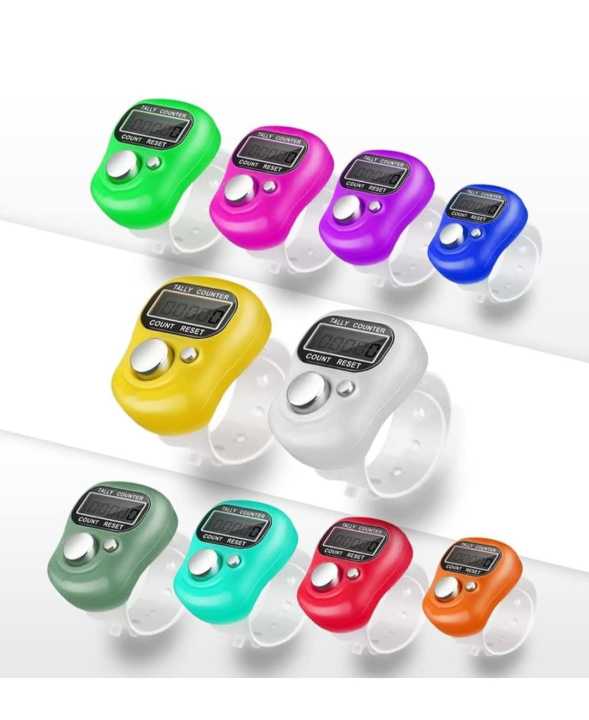 Hand Finger Counting Machine Digital Head Electronic Tally Counter for Cricket Umpire and Various Counting Purpose Ram Ram Counting Machine