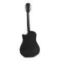 Medellin 38” Acoustic Guitar with Matt finish (Black). 