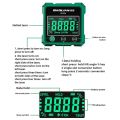 Portable Multifunctional Laser Inclinometer Rechargeable Four Sided Magnetic Digital Inclinometer LCD Display High Accuracy Angle Level Household. 
