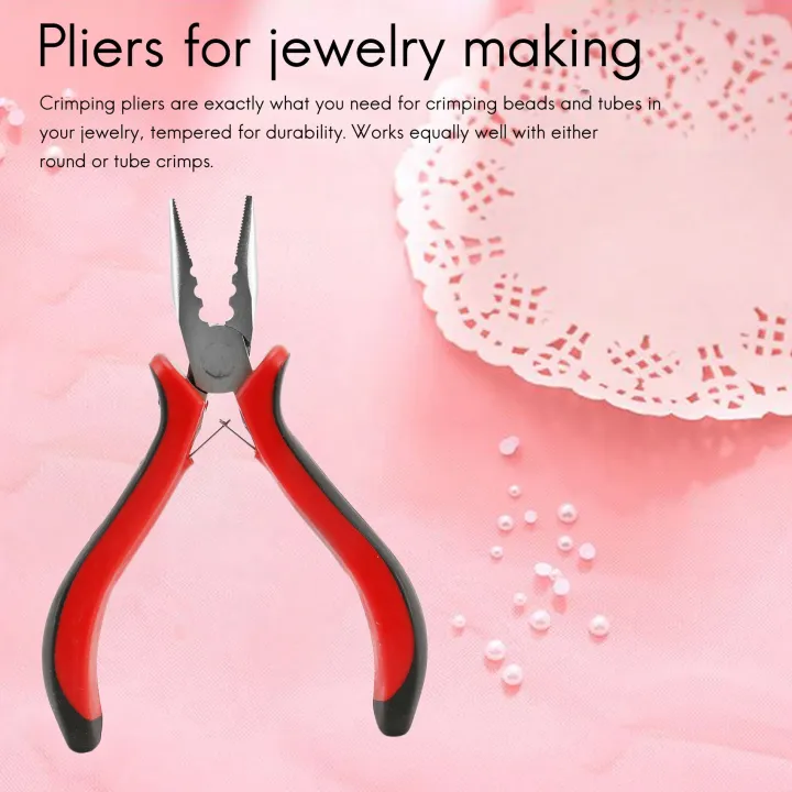 OUMERY%201%20Pack%2045%20Steel%20Jewelry%20Bead%20Crimper%20Tools%20Crimping%20Press%20Plier%20for%20Jewelry%20Making%20Red%20-%20Image%206