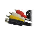 Special Offer NEW Nickel Plating Plug Audio Video AV Cable for SEGA Saturn A/V RCA Cord for SS. 