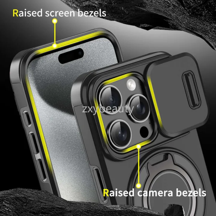 Cph2681 Ringer Box 2025 Case Shockproof Armor Slide Magnetic Casing For OPPO A3X A3 A5 Pro ...