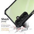Back Case - Samsung Galaxy A24 4G Phone Cover | All-Round Protection | Bumper Shockproof Transparent - Black. 