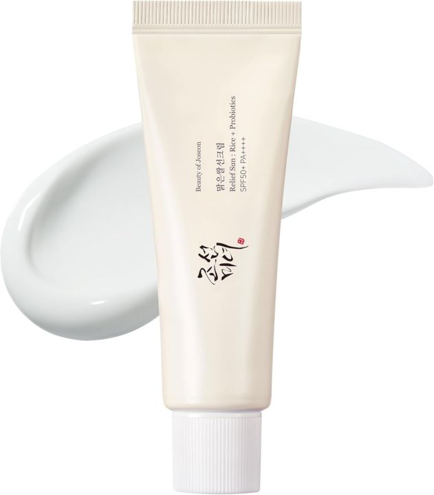 Boj Rice B o J Relief Sun Rice + Probiotics SPF 50 + (50 ml) by Genuine ...