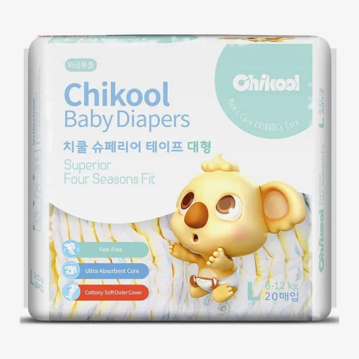 Chikool%20Superior%20Tape%20Diapers%20Large%20Size%20For%208-12%20KG%2020%20Pieces%20-%20Image%208