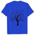 HOT Calculus Algebra Tree Math Teacher Geek T Shirts Graphic Tops Streetwear Men's Clothing Short Sleeve Tees Summer T-shirt Men. 