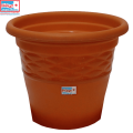 Bagmati Orange 12" Flower Pot / Gamala. 