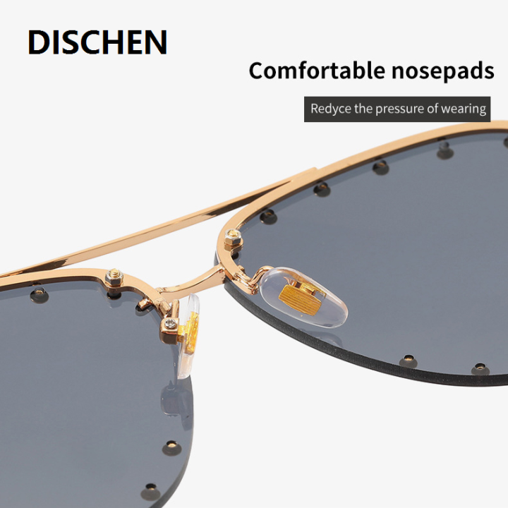 DISCHEN%20Bargain%20price%20Sunray%20New%20Men%20and%20Women%20Fashion%20Punk%20Style%20Frameless%20Sunglasses%20UV400%20Outdoor%20Travel%20Luxury%20Sun%20Glasses%20-%20Image%202