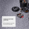 1/4 Universal V Mount Battery Quick Release Plate Adapter Black. 