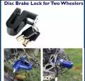 Disc Brake Lock For Two Wheelers. 