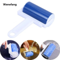 Wenefang transparent bag Reusable Washable Roller Dust Cleaner Lint Sticking Roller for Clothes Pet Hair Cleaning Household Dust Wiper Tools. 