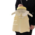 Salty Lemon Seven Baby Doll Collar Yellow Baby Girl Xiaoxiang Sleeveless Sundress 2024 New Summer Dress Trend. 
