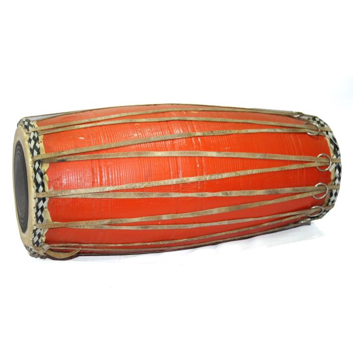 Wooden Jaali Madal- Orange