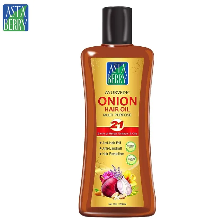 Astaberry Onion Hair Oil 200 Ml