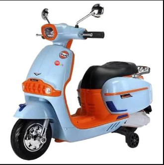 Gulf Battery Operated Vespa-Type Ride-On Bike