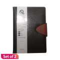 Fancy Leather Design Note Book (Set of 2). 