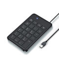 Mini Numeric Keypad Wired Lightweight Portable External Small Keyboard Financial Accounting No Switch Needed Laptop Small Keyboard. 