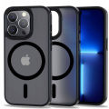 Magnetic Case for iPhone 12 Pro Max Translucent Matte Back Cover. 