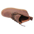 Brown Leather Red Wings Shoes For Men. 