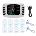 EMS Electric Muscle Stimulator, TENS Massager the Best Cushions for Neck, Back, Arms and Legs. 
