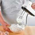 Hand Mixer for Egg Beater and Food Blender with 7 Speed Handheld Processor Automatic Electric Kitchen Tool. 