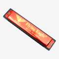 Red Color Flying Eagle 16 Hole Harmonica C Key. 
