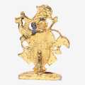 Golden Color Statue Of God Balaji. 