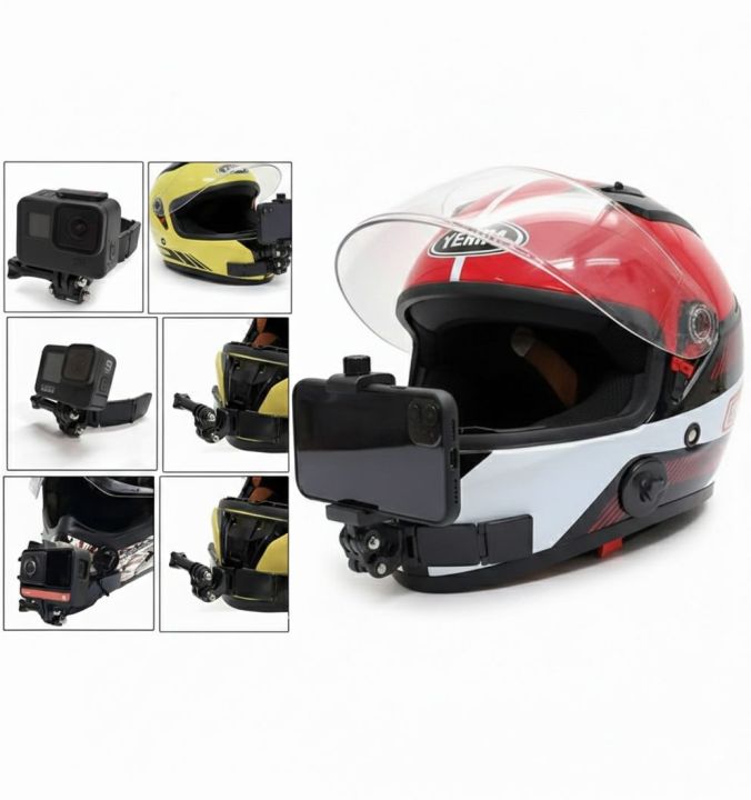 Motovlog%20Helmet%20Chin%20Mount%20Plus%20Phone%20Holder%20for%20All%20Mobile%20and%20Gopro%20-%20Image%202