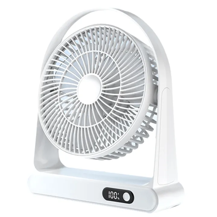 JAERBEE%20Desktop%20USB%20Small%20Fan,%20Office%20Fan,%20Mini%20Portable%20Rechargeable%20Digital%20Display%20Fan,Pink%20-%20Image%202
