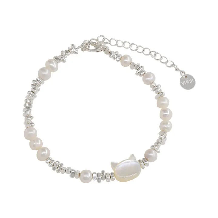 %E3%80%90Mega%20Sale%E3%80%91Natural%20Pearl%20Silver%20Cat%20Female%20Girl%20Style%20Niche%20Luxury%20Cute%20Hand%20Jewelry%20-%20Image%205