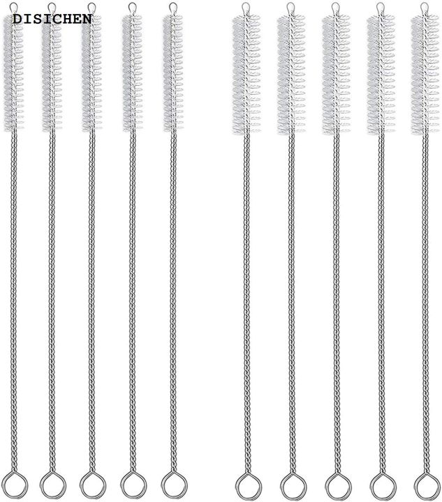 DISICHEN%20Bargain%20price%2010pcs%206mm%20Drinking%20Straws%20Cleaning%20Brushes%20Stainless%20Steel%20Soft%20Hair%20Glass%20Tube%20Cleaner%20Reusable%20Straw%20Bottle%20Cleaning%20Tools%20-%20Image%202