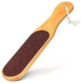 Rustic Rituals Seesam Wood Wooden Double Sided Mild Foot File  Pedicure Filer With Wooden Handle For Dead Skin Removal, Beige, 200 g. 