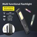 Multi Function COB LED Camping Light Multi-Mode Magnetic Base Mini Flashlight Super Brightness Flood Light LED Flashlight Outdoor Camping. 