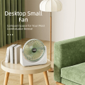 Small Fan Rechargeable Desktop Mini Fan Strong Wind Silent Design Portable Electric Fan High Air Volume Portable TriPole Desk Fan Outdoor. 