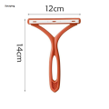 Sutuiying transparent bag Silicone Double Sided Pet Hair Remover Lint Remover Clean Tool Shaver Sweater Cleaner Fabric Shaver Scraper for Clothes Carpet. 