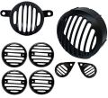 Royal Enfield Bullet Bike Light Cover 8 Pc. METAL. 